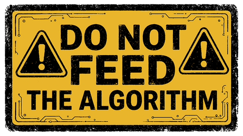 Do Not Feed The Algorithm